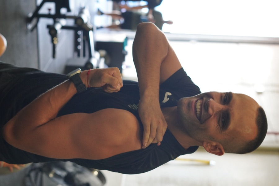 David Espiñeira, entrenador en MAIKEGEA